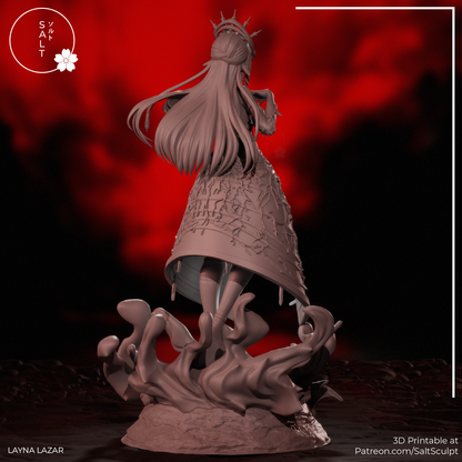 Layna Lazar - vTuber | Painted / Unpainted Options (Copy)