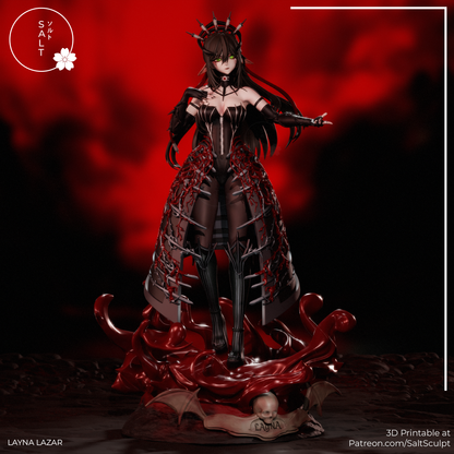 Layna Lazar - vTuber | Painted / Unpainted Options (Copy)