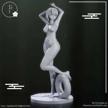 Lucy - Cyberpunk | Painted / Unpainted Options