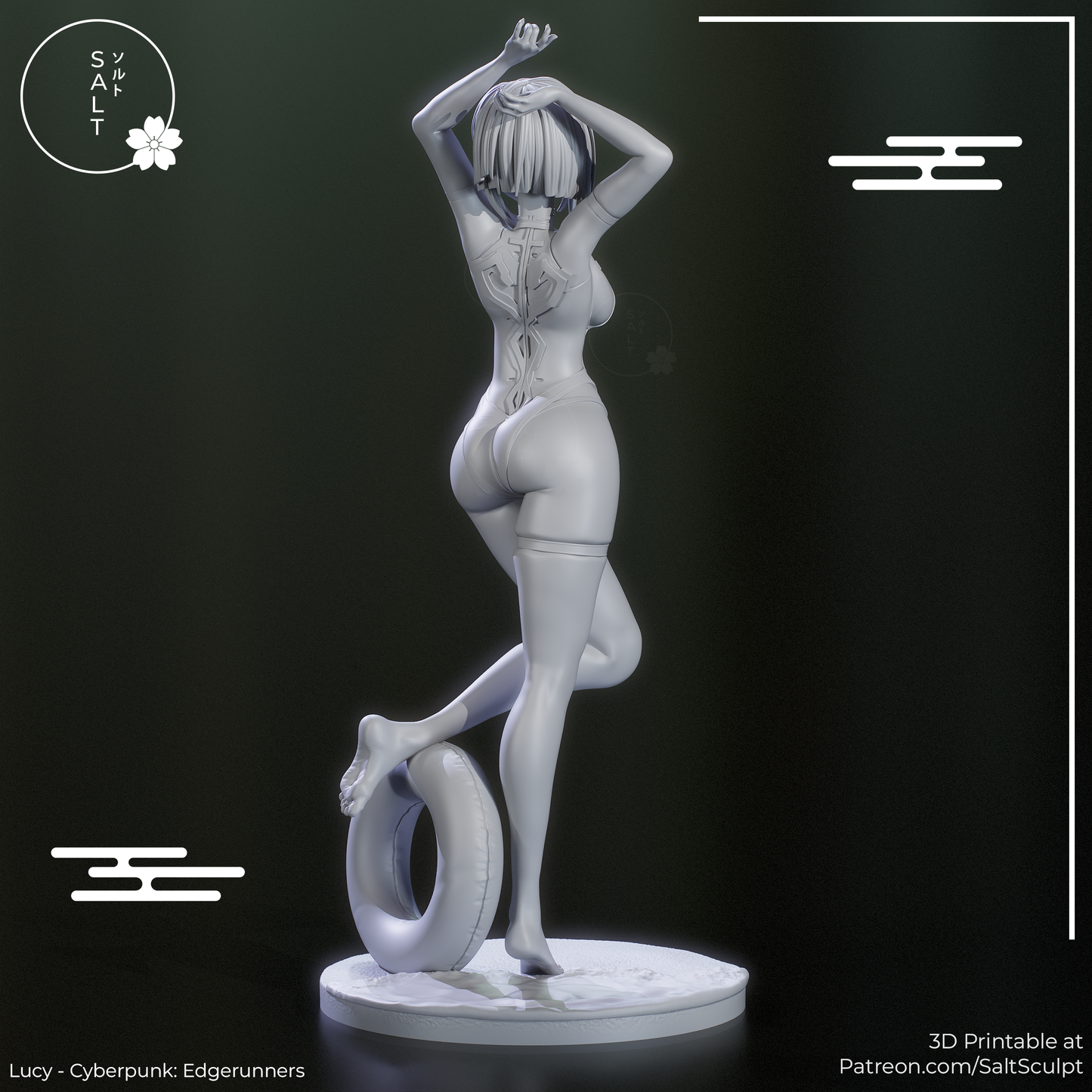 Lucy - Cyberpunk | Painted / Unpainted Options