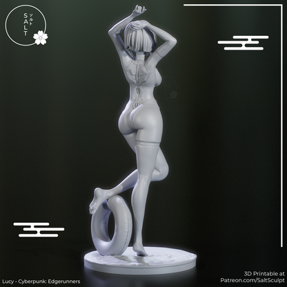 Lucy - Cyberpunk | Painted / Unpainted Options