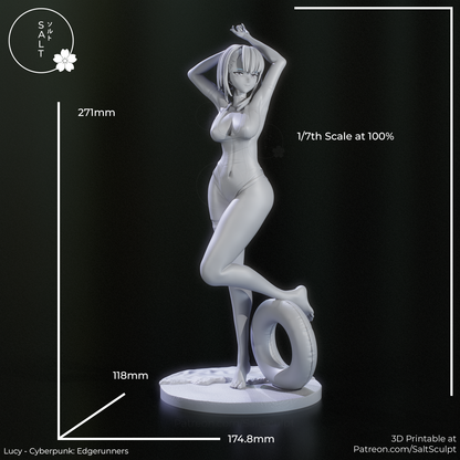 Lucy - Cyberpunk | Painted / Unpainted Options