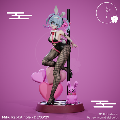 Miku Rabbit Hole - Hatsune Miku | Painted / Unpainted Options