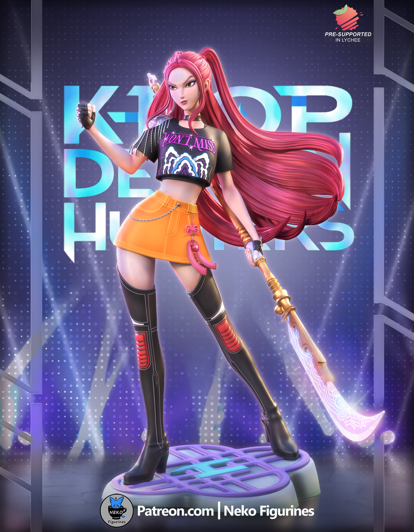 Mira - Kpop Demon Hunters | Painted / Unpainted Options