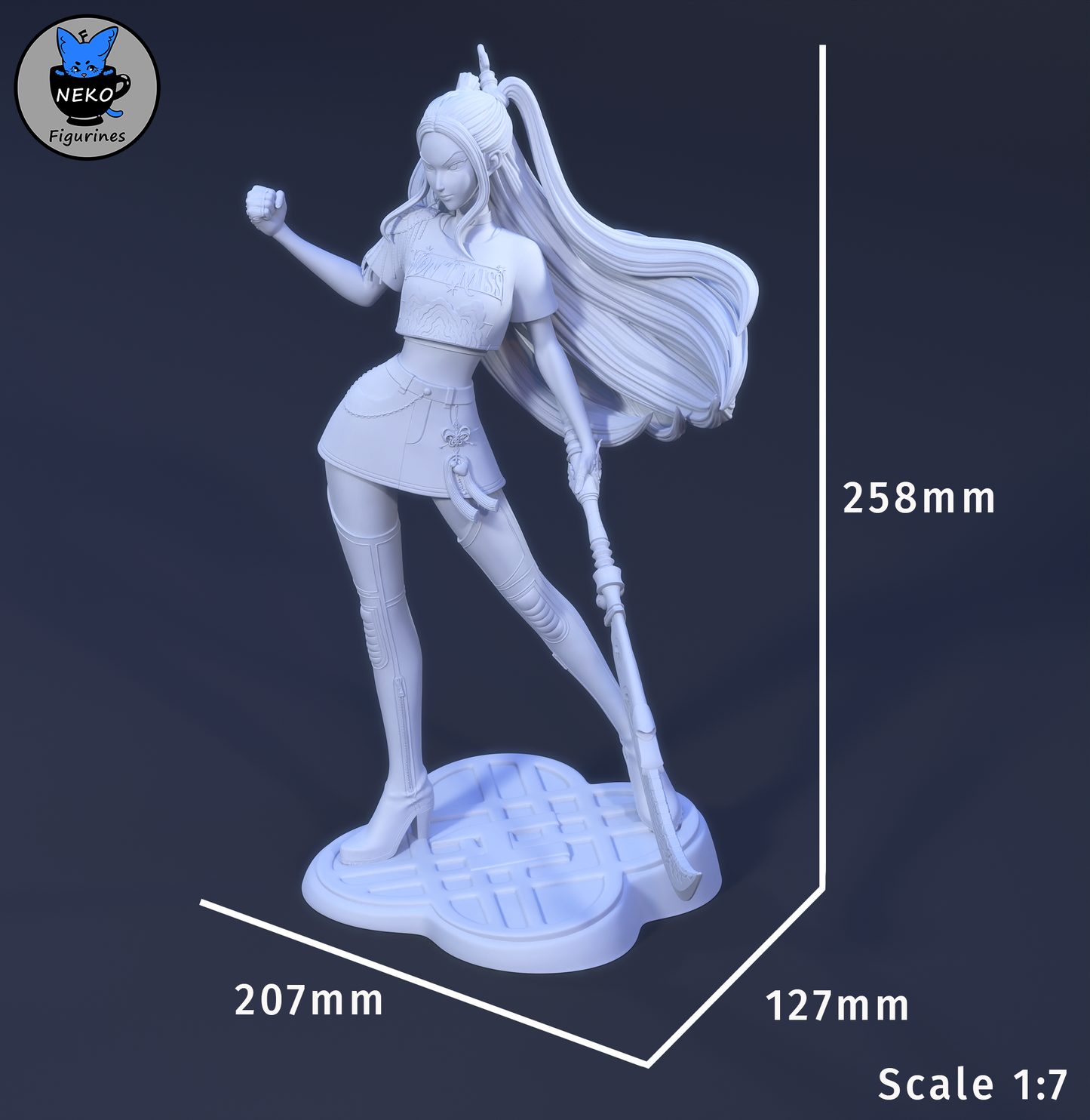 Mira - Kpop Demon Hunters | Painted / Unpainted Options