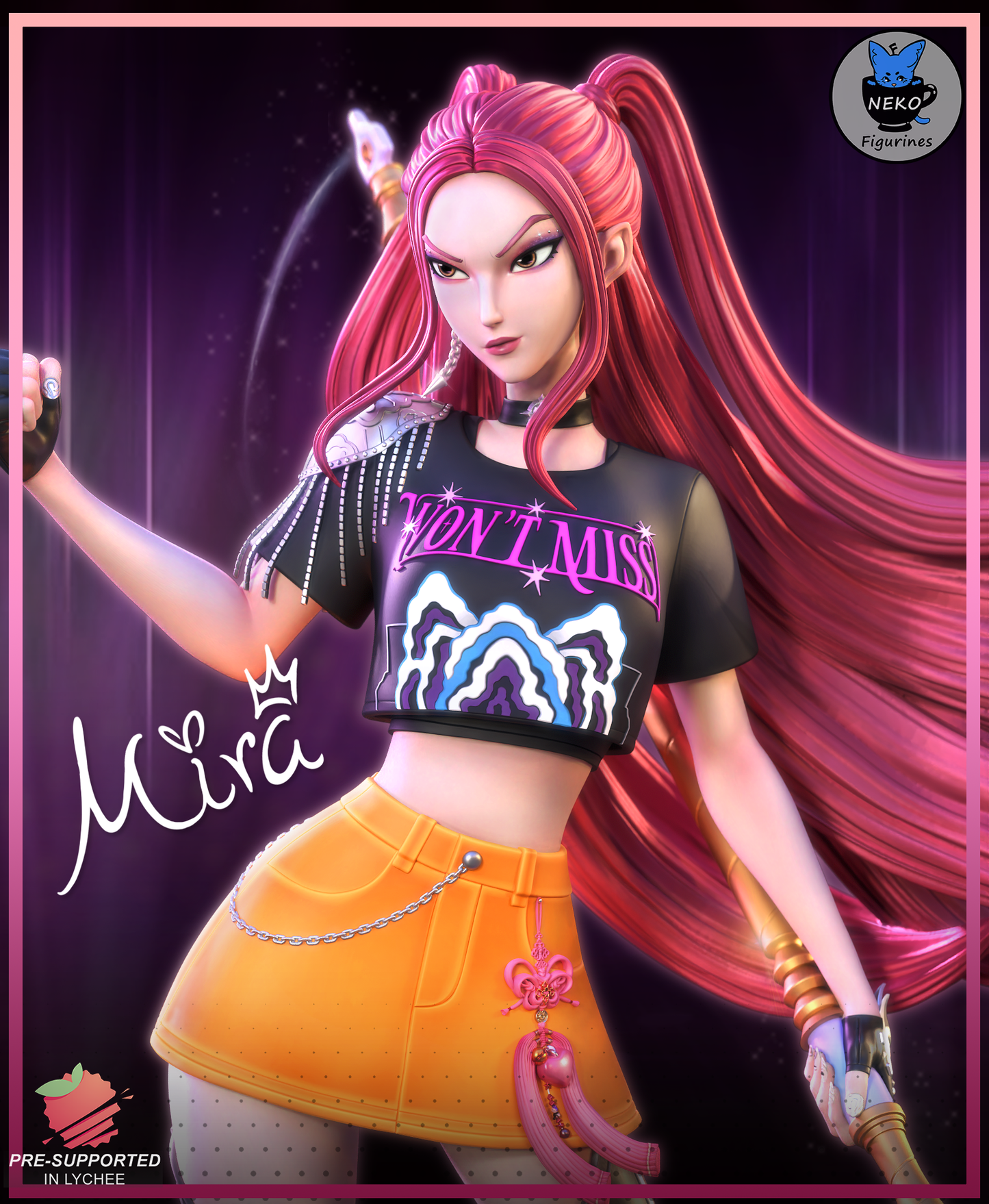 Mira - Kpop Demon Hunters | Painted / Unpainted Options