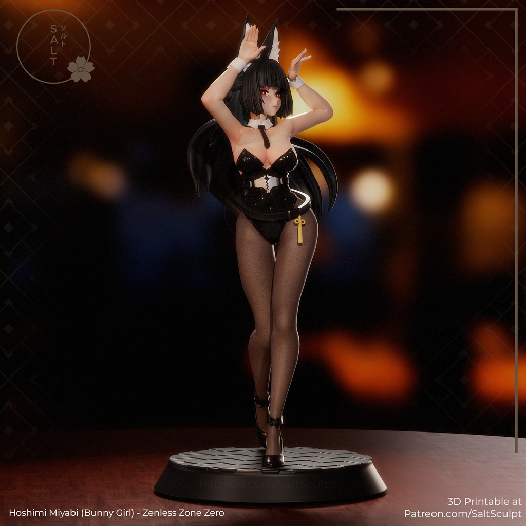 Hoshimi Miyabi (Bunny Suit) Unofficial Fan-Made Collectible