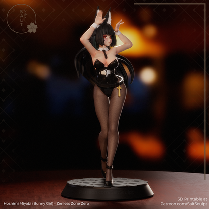 Hoshimi Miyabi (Bunny Suit) - Zenless Zone Zero | Painted / Unpainted Options