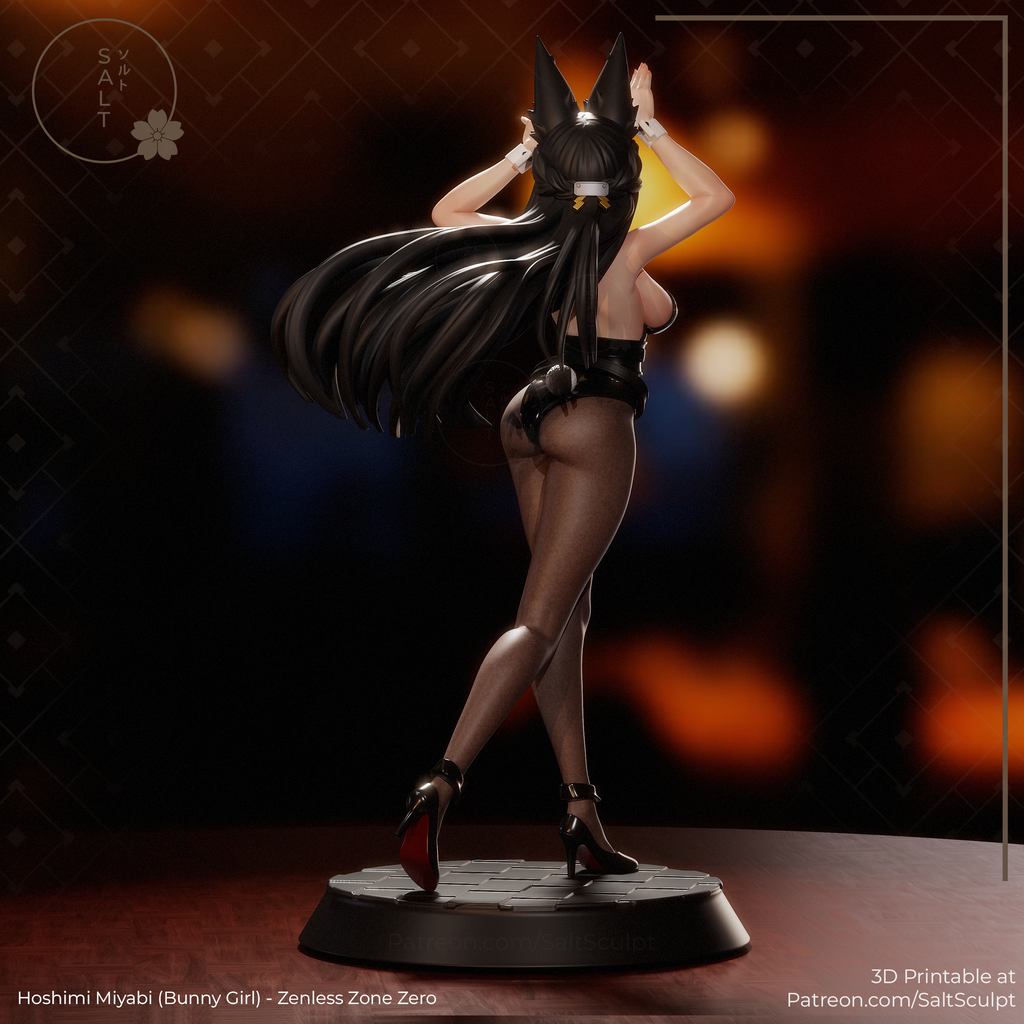 Hoshimi Miyabi (Bunny Suit) Unofficial Fan-Made Collectible