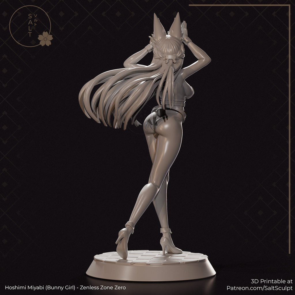 Hoshimi Miyabi (Bunny Suit) Unofficial Fan-Made Collectible