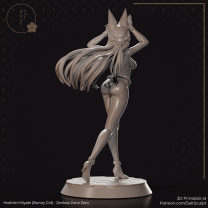 Hoshimi Miyabi (Bunny Suit) - Zenless Zone Zero | Painted / Unpainted Options