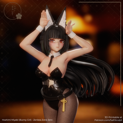 Hoshimi Miyabi (Bunny Suit) - Zenless Zone Zero | Painted / Unpainted Options