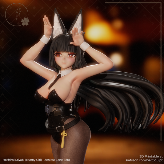 Hoshimi Miyabi (Bunny Suit) - Zenless Zone Zero | Painted / Unpainted Options
