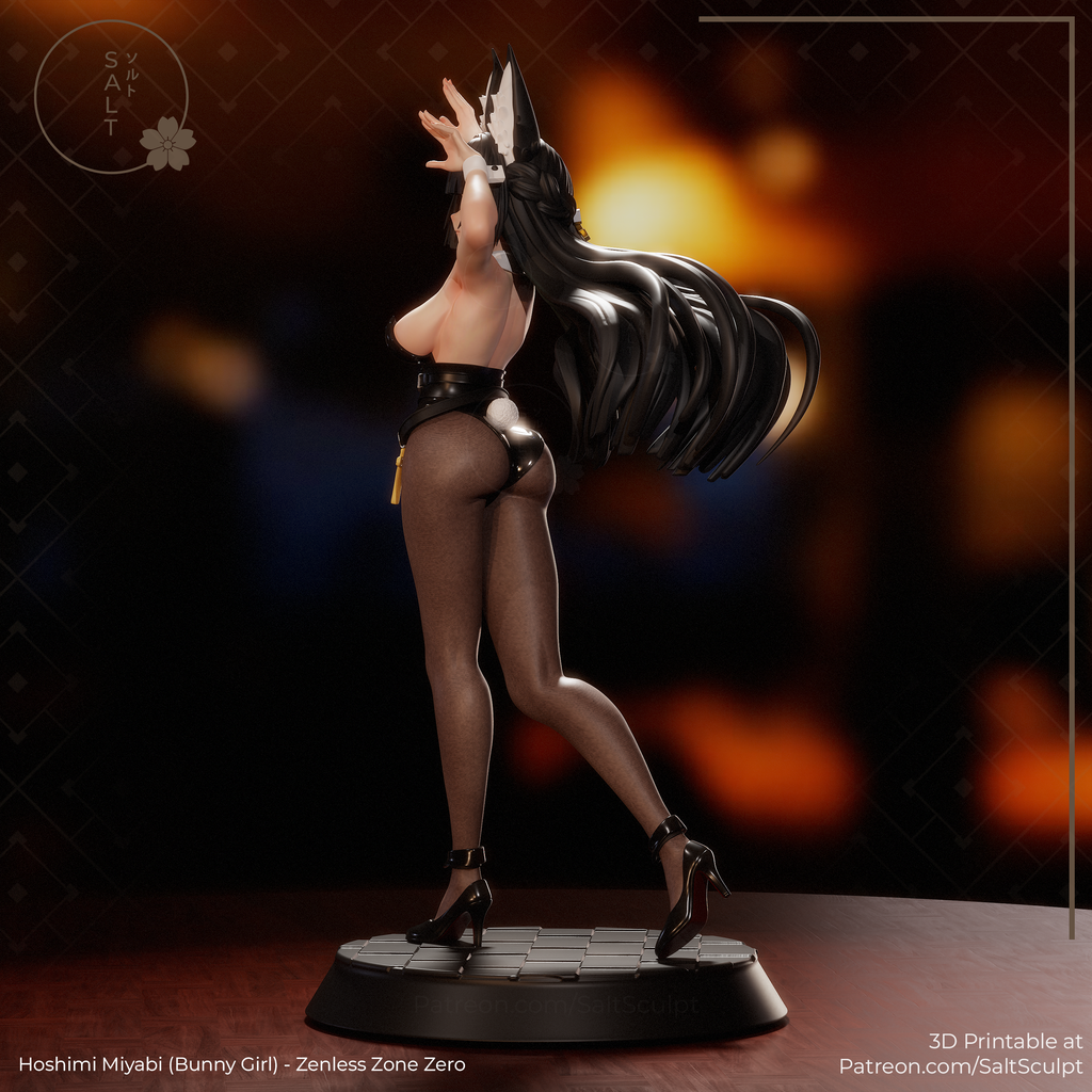 Hoshimi Miyabi (Bunny Suit) Unofficial Fan-Made Collectible