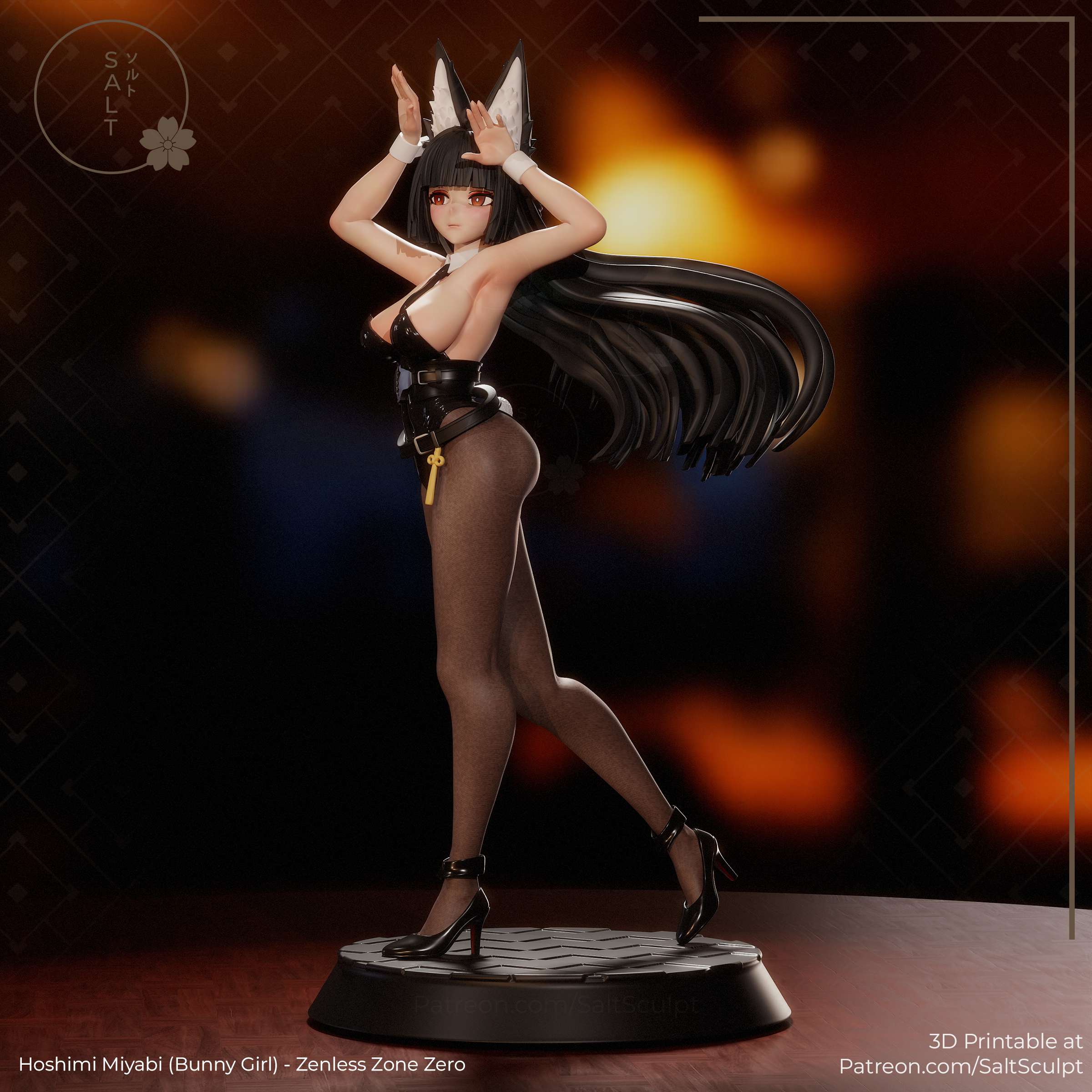 Hoshimi Miyabi (Bunny Suit) Unofficial Fan-Made Collectible