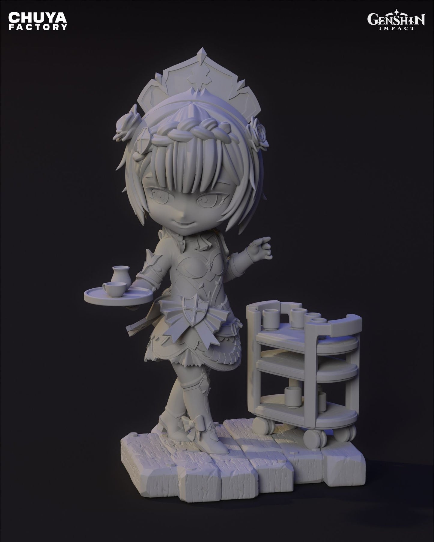 Chibi Noelle - Genshin Impact