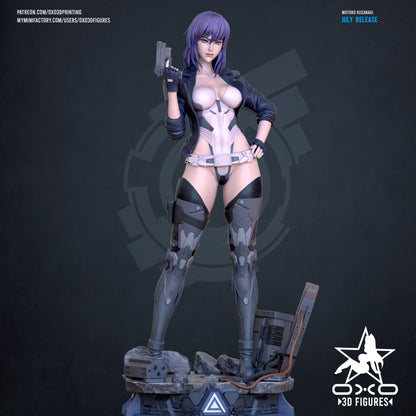 Motoko Kusanagi - Ghost in the Shell | Painted / Unpainted Options