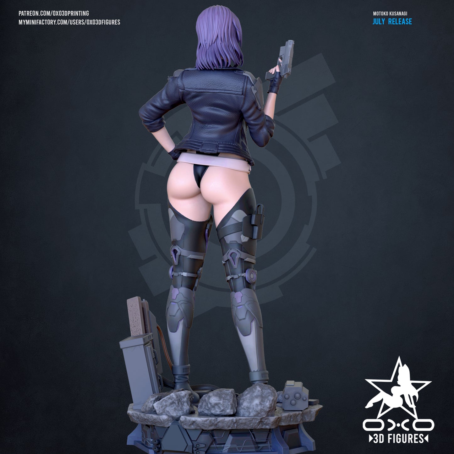 Motoko Kusanagi - Ghost in the Shell | Painted / Unpainted Options