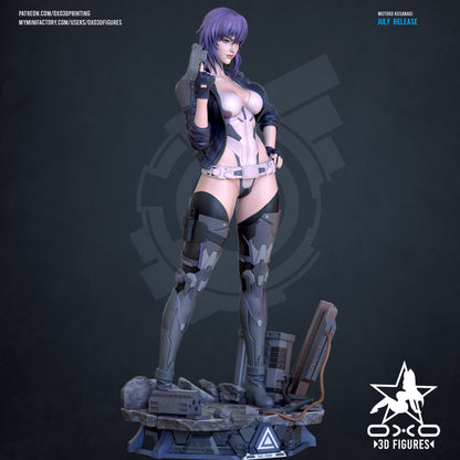 Motoko Kusanagi - Ghost in the Shell | Painted / Unpainted Options