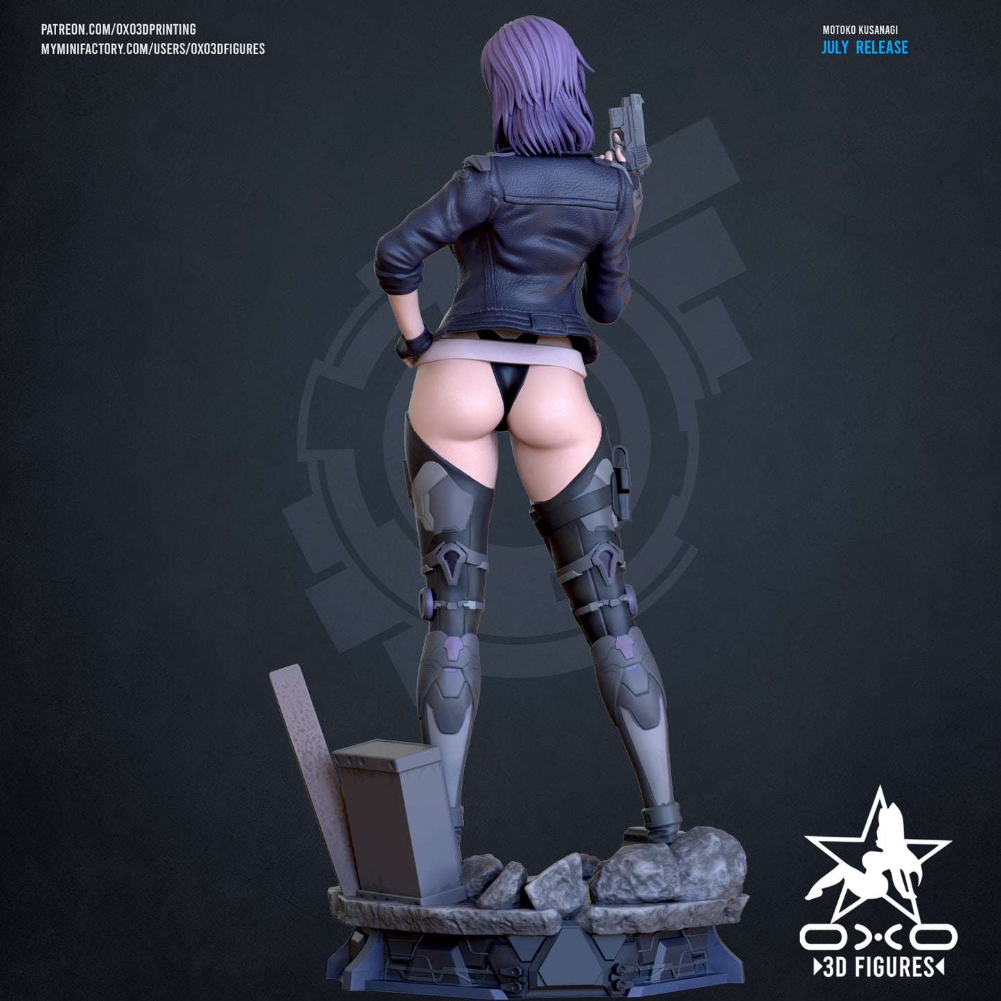 Motoko Kusanagi - Ghost in the Shell | Painted / Unpainted Options