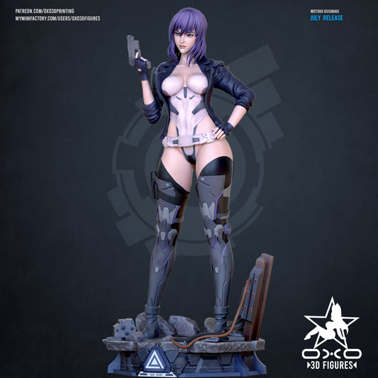 Motoko Kusanagi - Ghost in the Shell | Painted / Unpainted Options