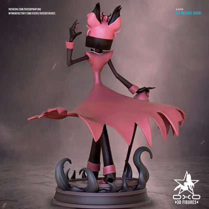 Alastor - Hazbin Hotel | Painted / Unpainted Options