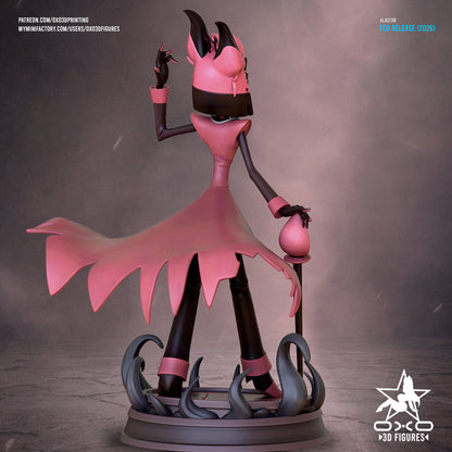 Alastor - Hazbin Hotel | Painted / Unpainted Options