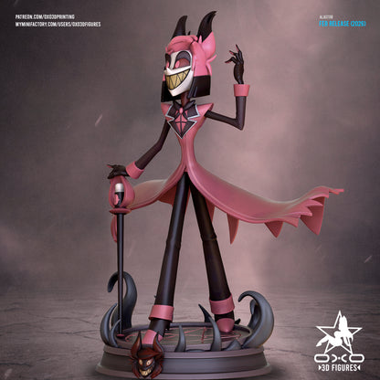 Alastor - Hazbin Hotel | Painted / Unpainted Options