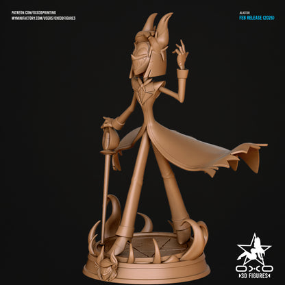 Alastor - Hazbin Hotel | Painted / Unpainted Options