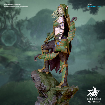 Alleria Windrunner - World of Warcraft | Painted / Unpainted Options