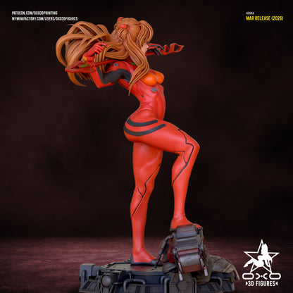 Asuka Soryu - Neon Genesis Evangelion | Painted / Unpainted Options