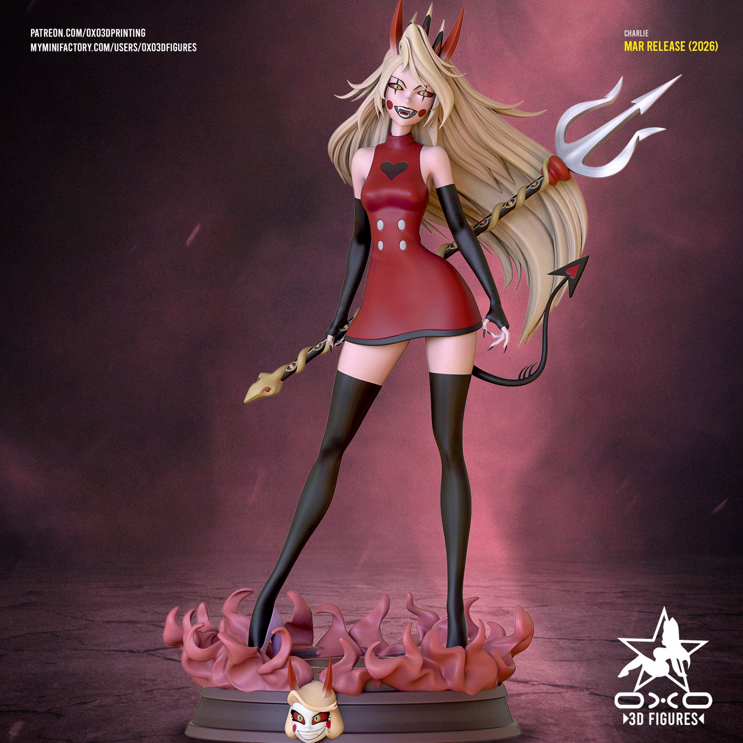 Charlie Morningstar - Hazbin Hotel | Painted / Unpainted Options