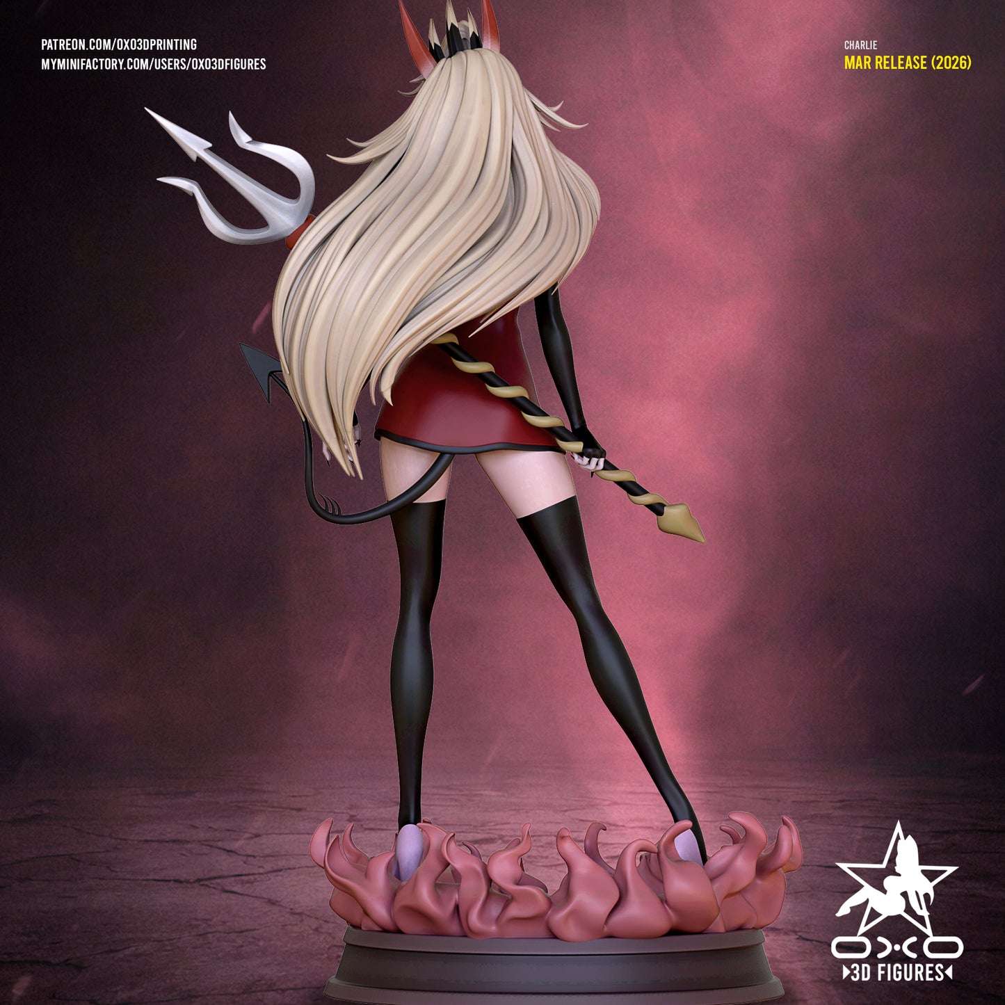 Charlie Morningstar - Hazbin Hotel | Painted / Unpainted Options