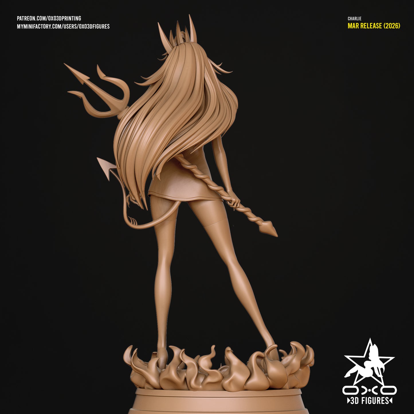 Charlie Morningstar - Hazbin Hotel | Painted / Unpainted Options