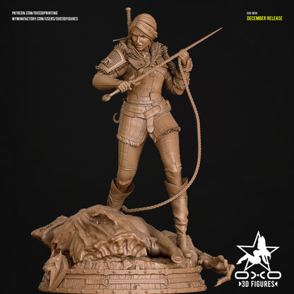 Ciri - The Witcher | Painted / Unpainted Options