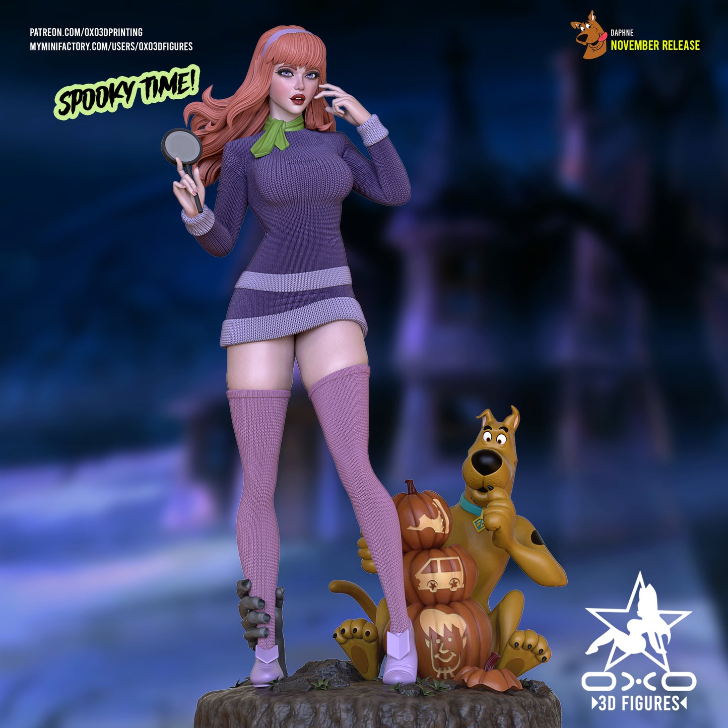 Daphne - Scooby Doo | Painted / Unpainted Options