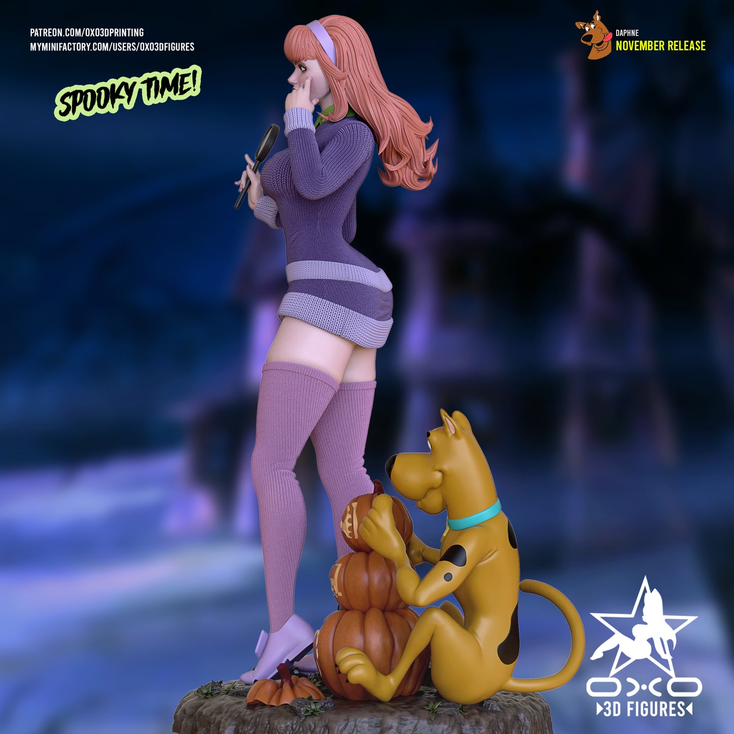 Daphne - Scooby Doo | Painted / Unpainted Options