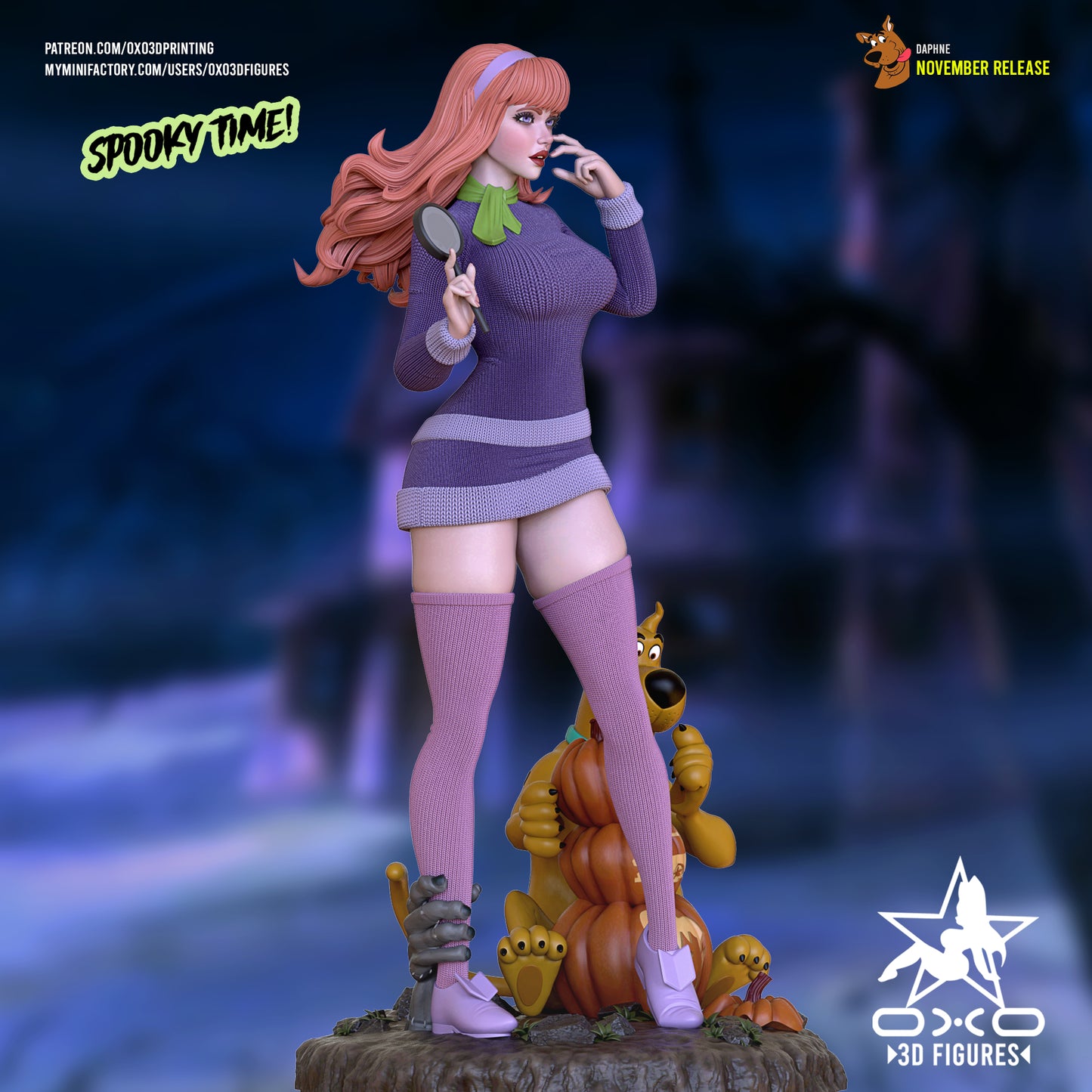 Daphne - Scooby Doo | Painted / Unpainted Options