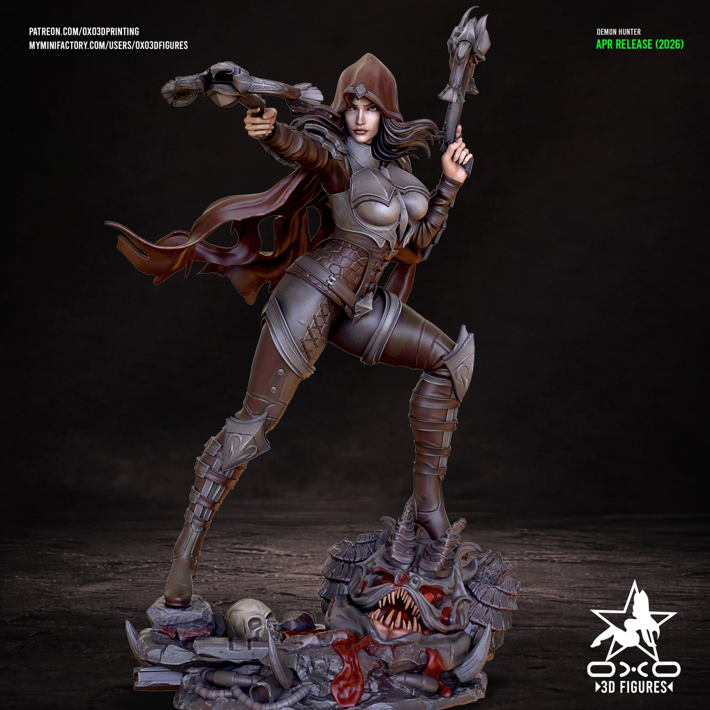 Demon Hunter - Diablo | Painted / Unpainted Options