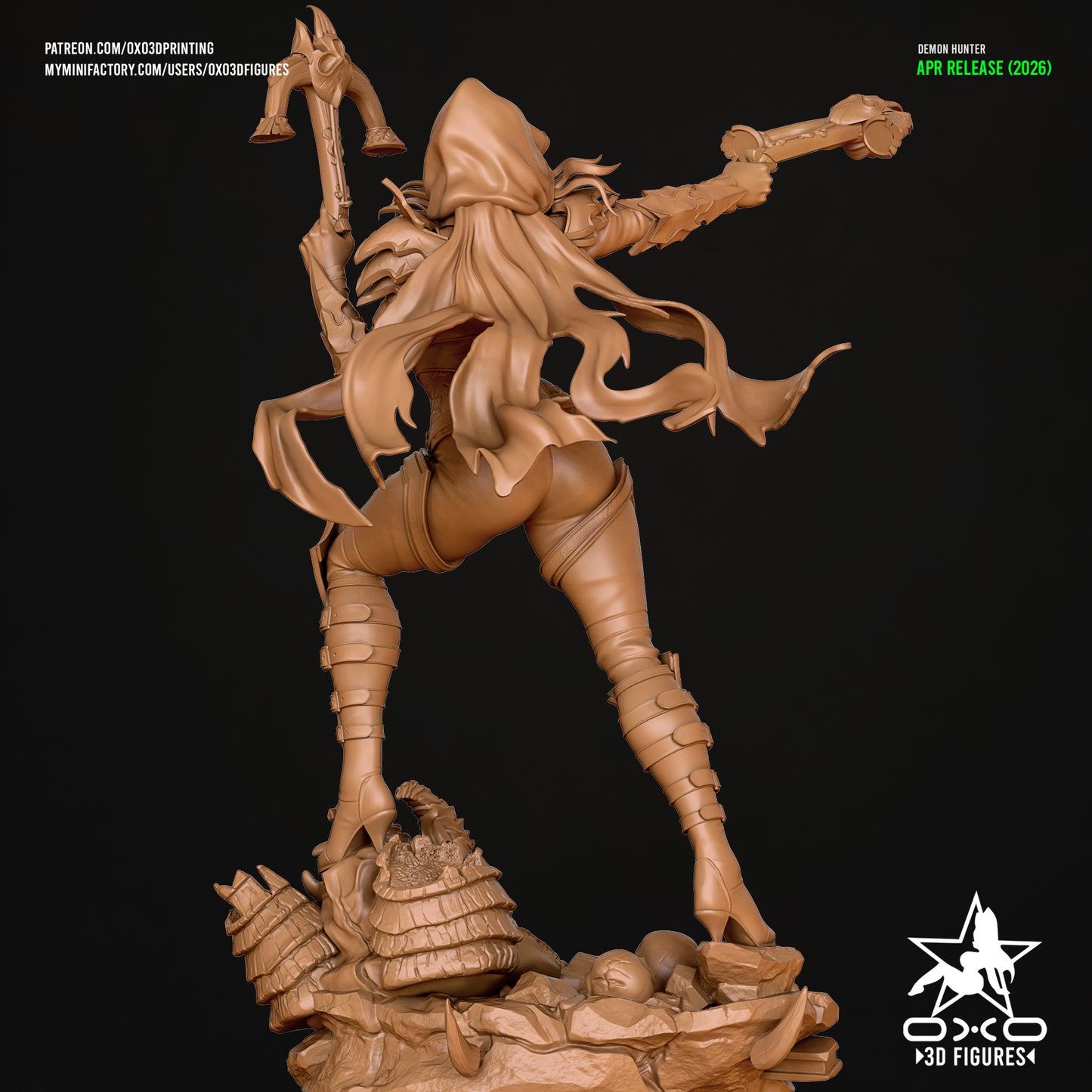 Demon Hunter - Diablo | Painted / Unpainted Options