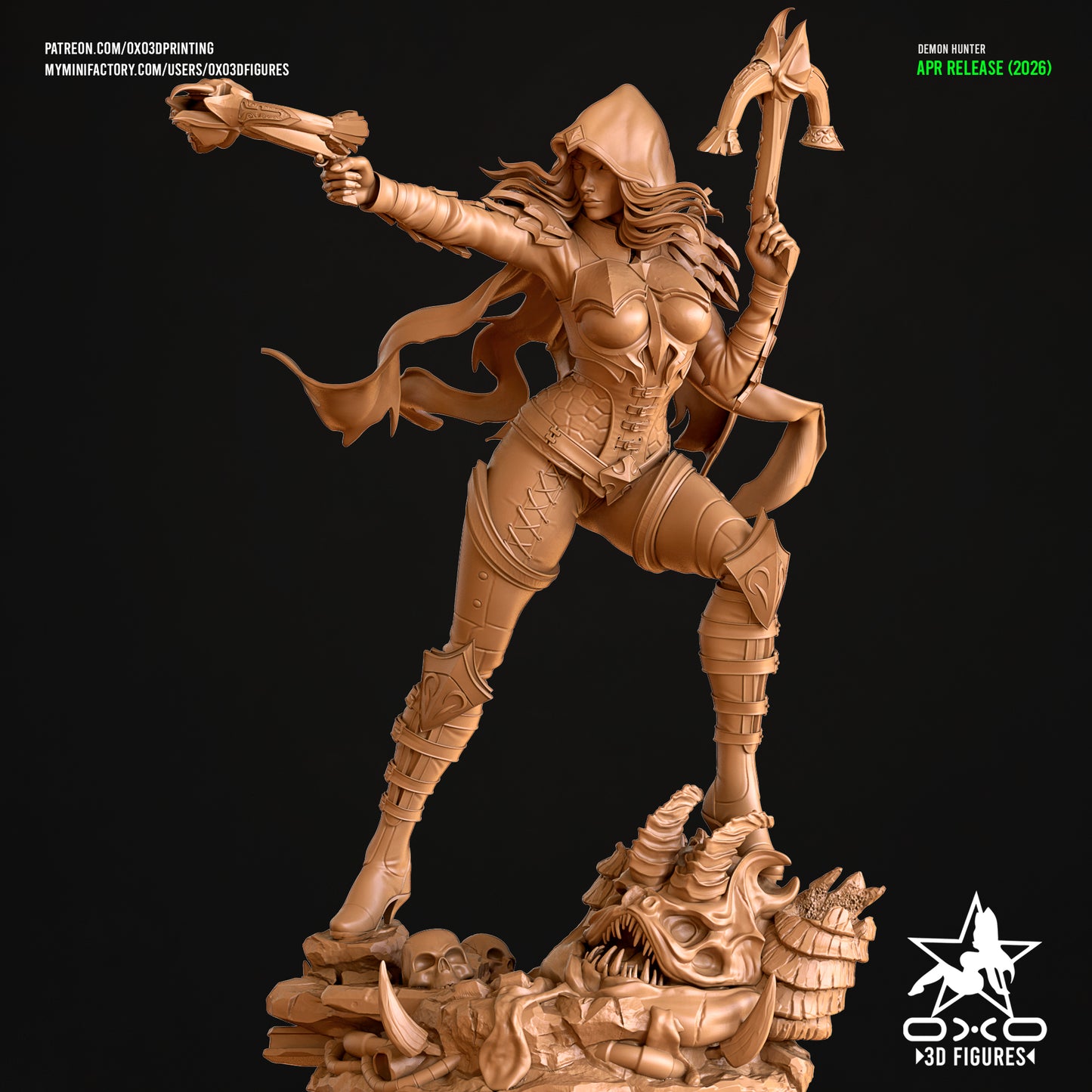 Demon Hunter - Diablo | Painted / Unpainted Options