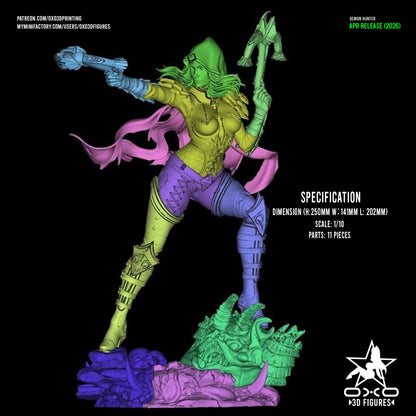 Demon Hunter - Diablo | Painted / Unpainted Options