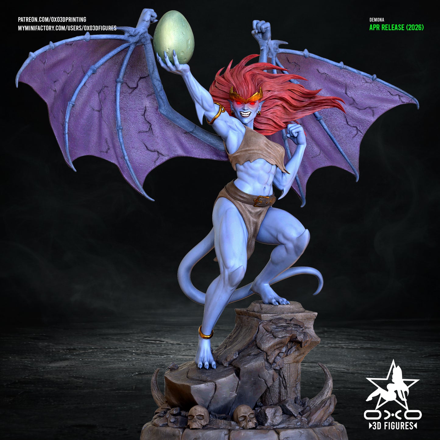 Demona - Gargoyles | Painted / Unpainted Options