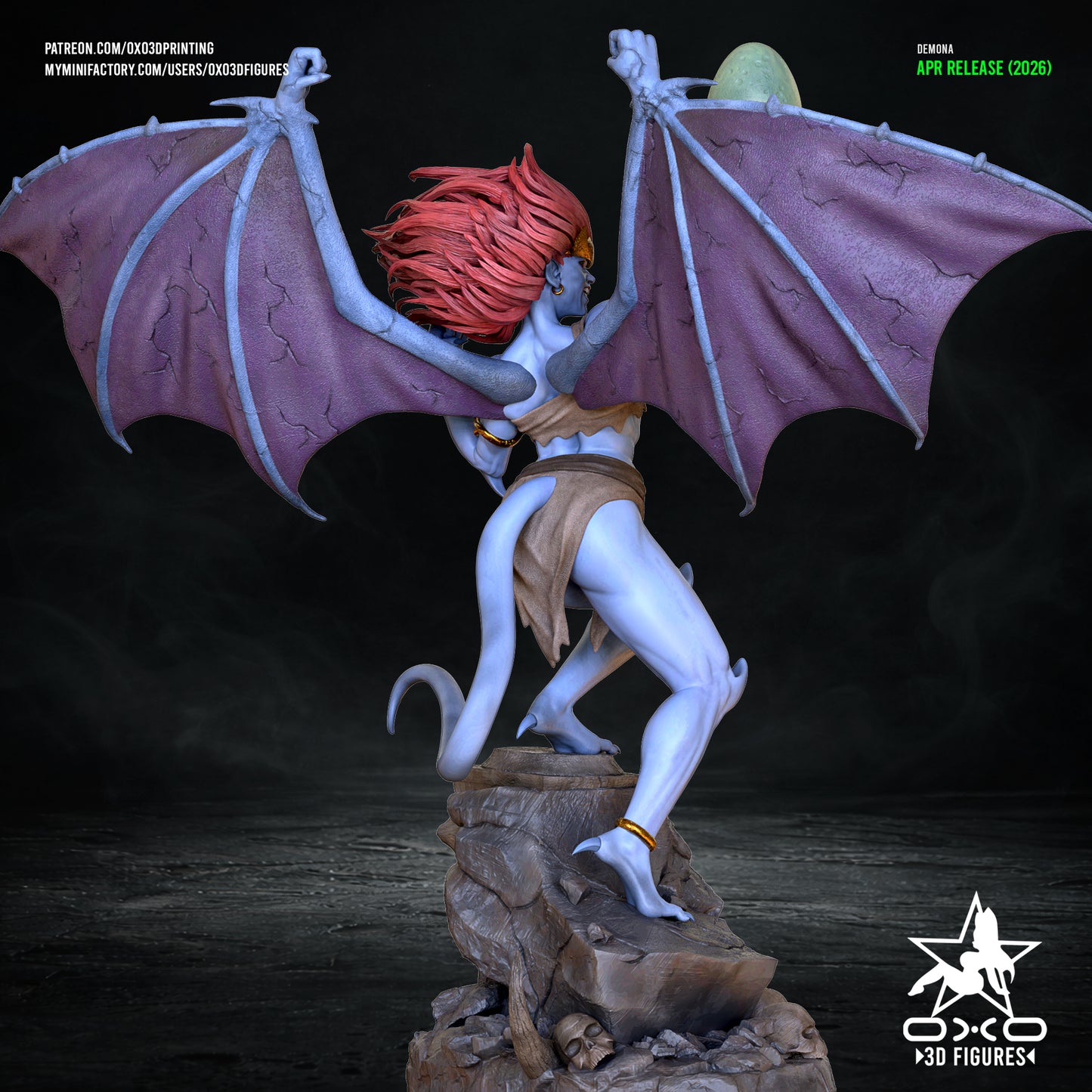 Demona - Gargoyles | Painted / Unpainted Options