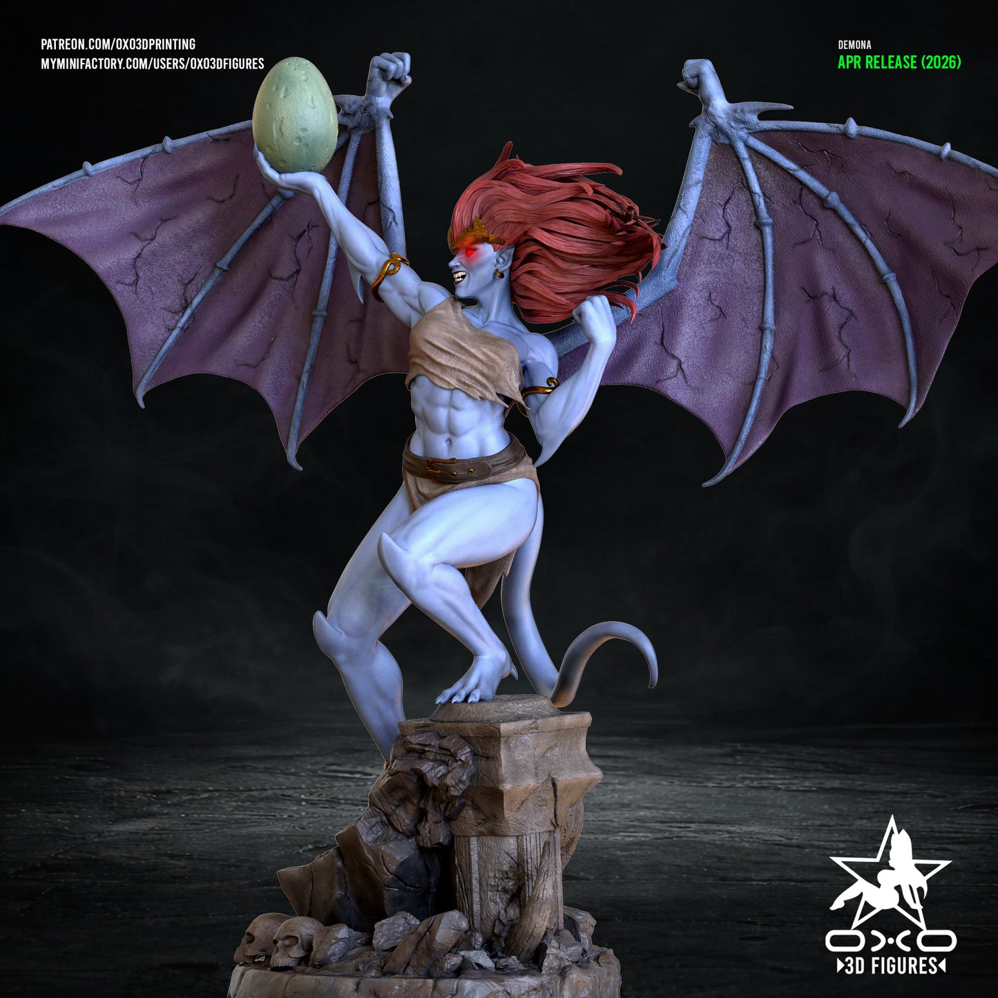 Demona - Gargoyles | Painted / Unpainted Options
