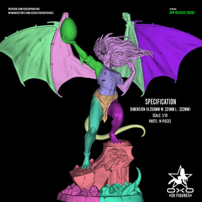 Demona - Gargoyles | Painted / Unpainted Options