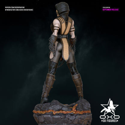 Scorpion - Mortal Kombat| Painted / Unpainted Options