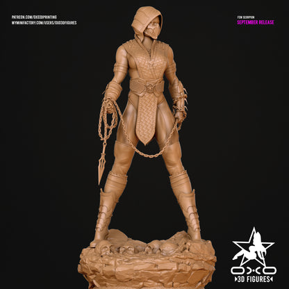 Scorpion - Mortal Kombat| Painted / Unpainted Options
