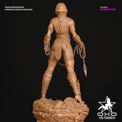 Scorpion - Mortal Kombat| Painted / Unpainted Options
