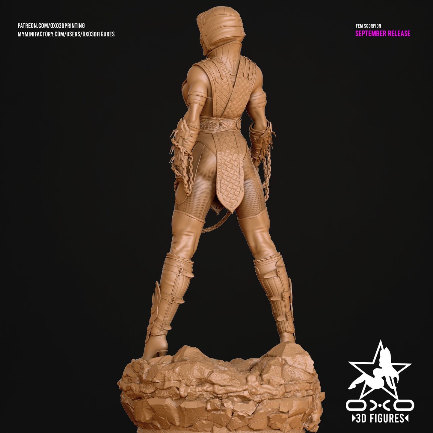 Scorpion - Mortal Kombat| Painted / Unpainted Options
